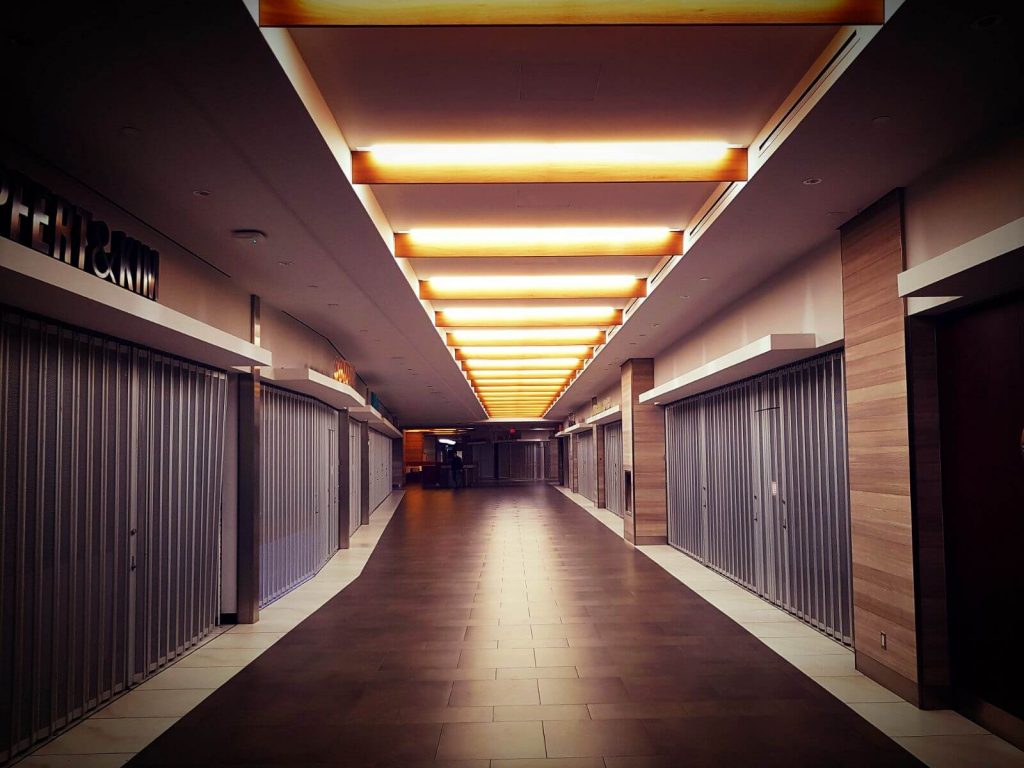 The PATH Toronto is partially closed on weekends
