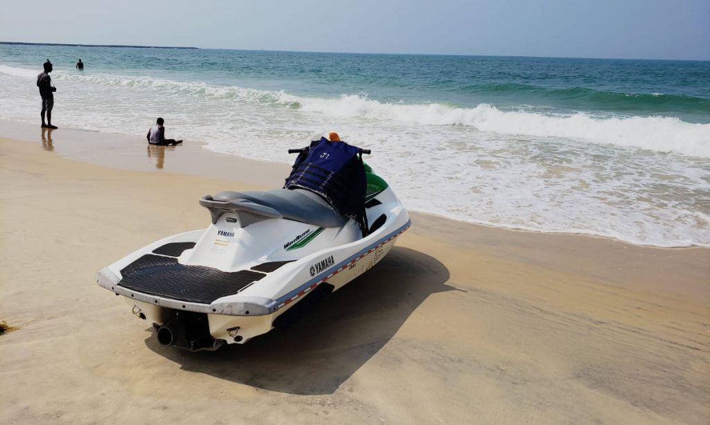 Water sports at Panambur Beach